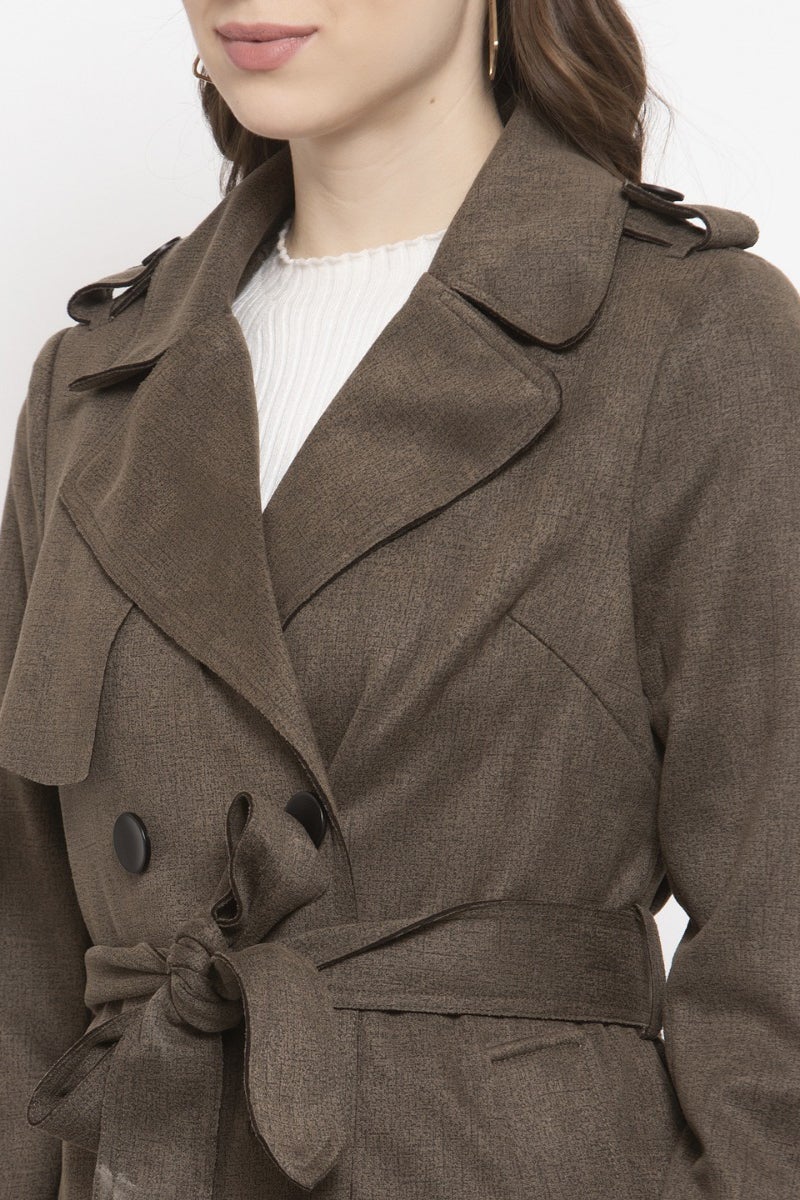 Gipsy Olive Self Designed Polyester Jacket