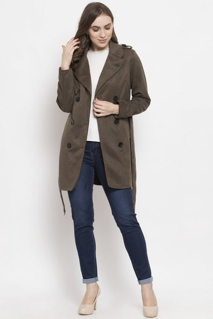 Gipsy Olive Self Designed Polyester Jacket