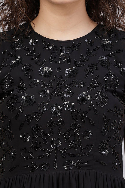 Gipsy Black Polyster Dress