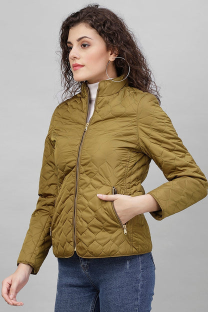 Gipsy Olive Polyester Jacket