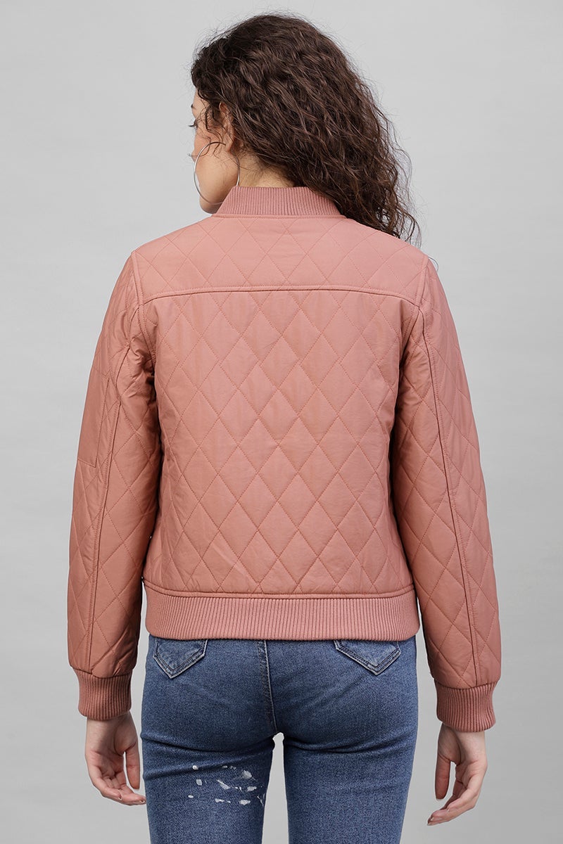 Gipsy Brick Pink Polyester Jacket