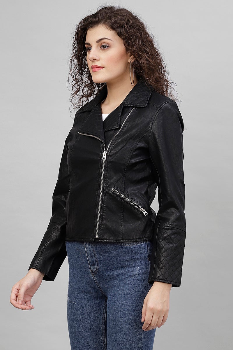 Gipsy Black Polyester Jacket