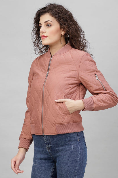 Gipsy Brick Pink Polyester Jacket
