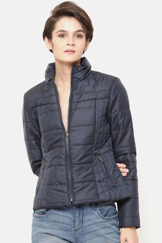 Gipsy Navy Blue PolyesterJacket