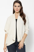 Gipsy Women Beige Knitted Cape