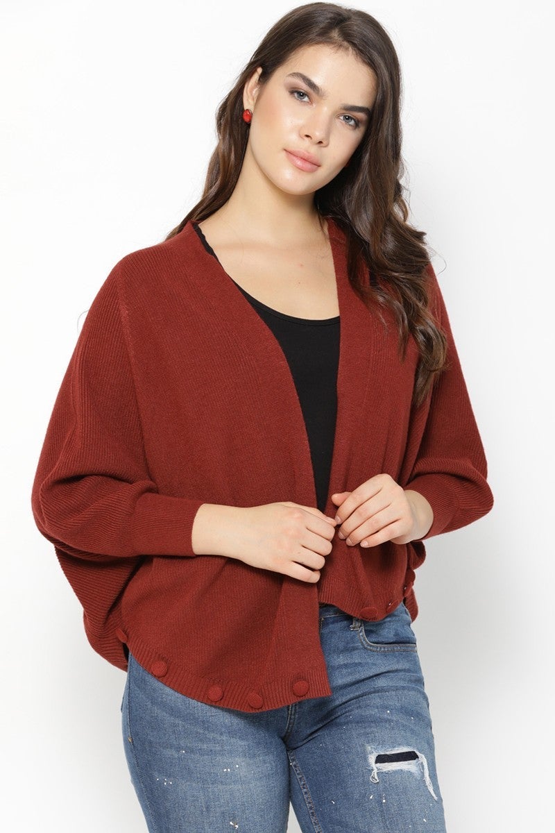 Gipsy Women Brick Knitted Cape