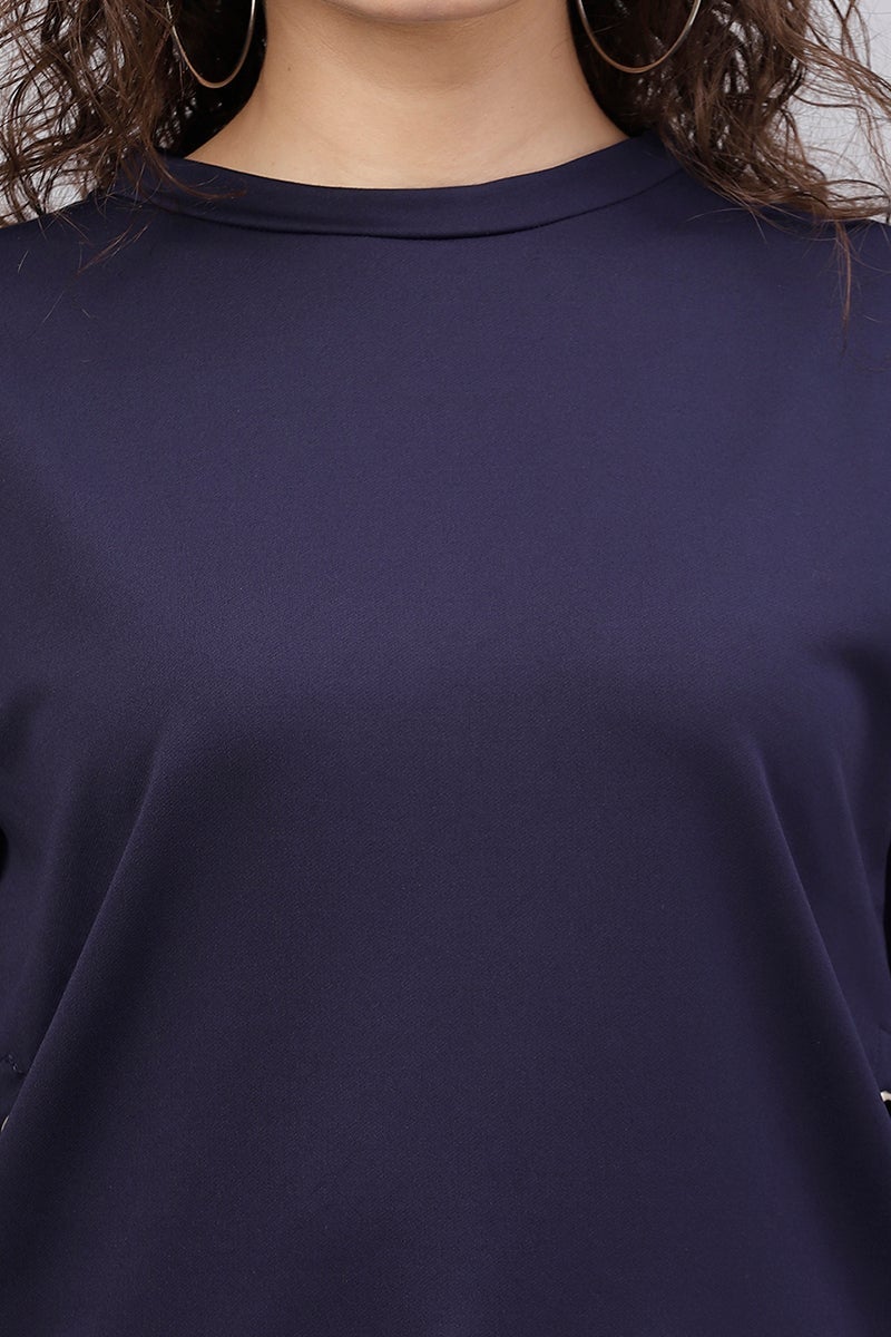 Gipsy Royal Blue Polyster Top