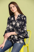 Dazzling Bell Sleeves Top