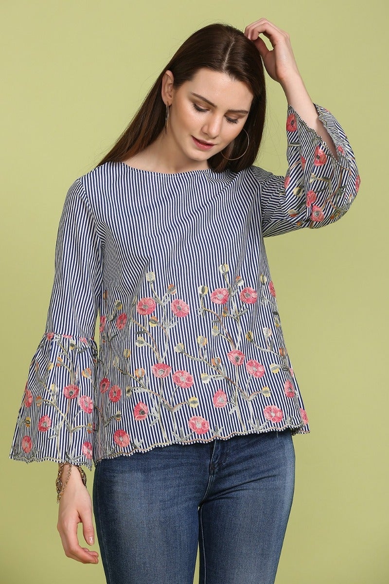 Modish Striped Top