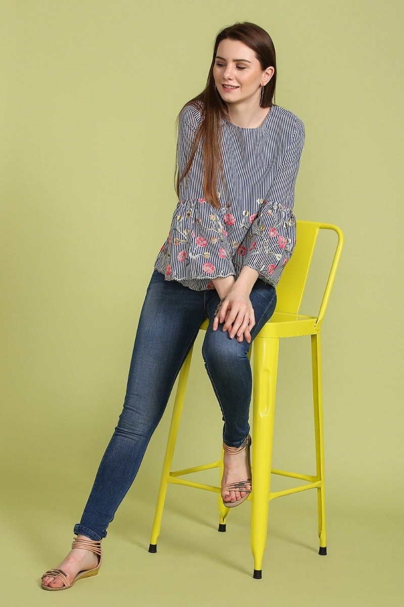 Modish Striped Top