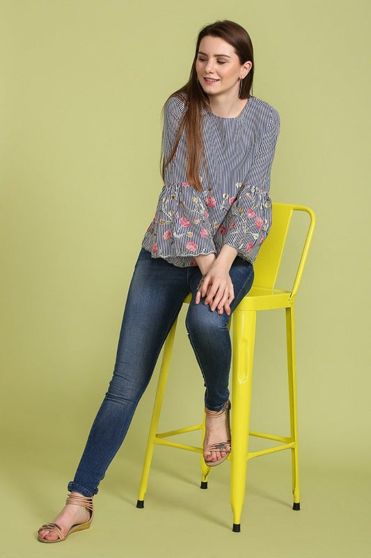 Modish Striped Top