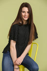 Debonair Polka Top