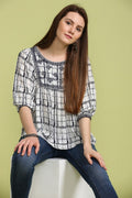 Printed Baggy Top