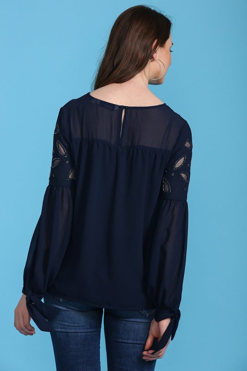 Electric Navy Blue Top