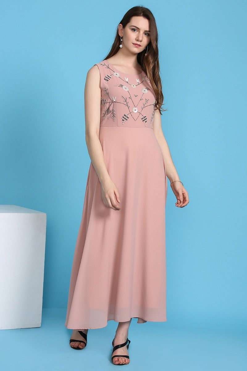 Breezy Pink Summer Dress