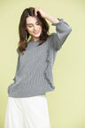 Ruffle Grey Top