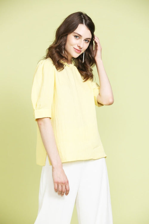 Adorable Lemon Hued Top