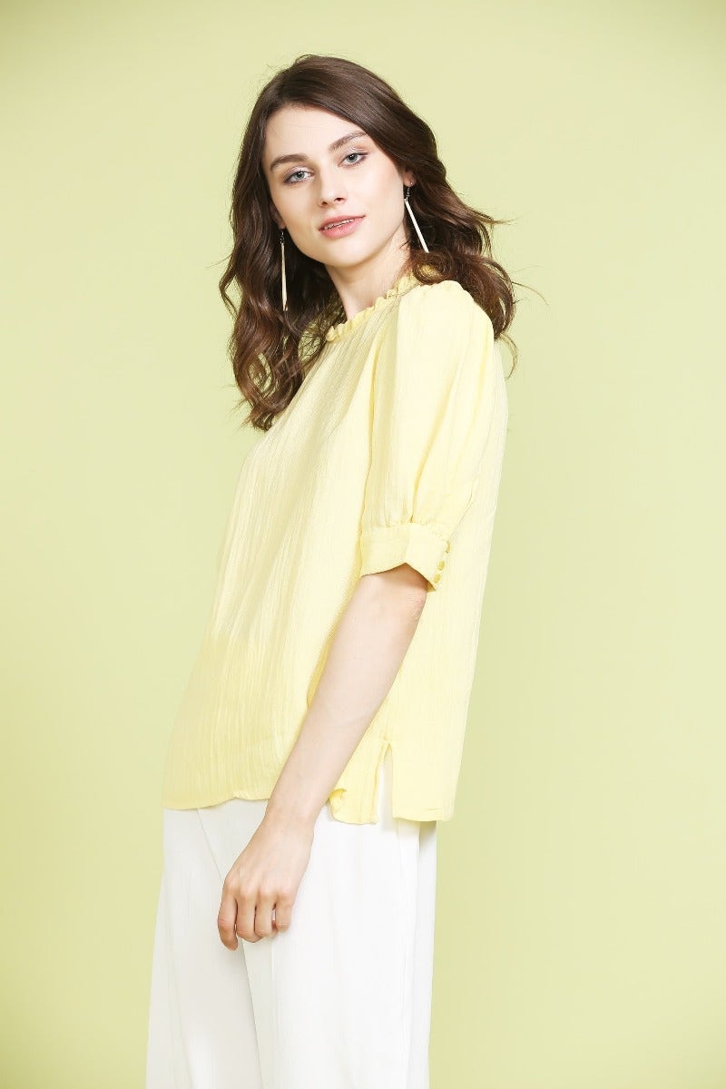 Adorable Lemon Hued Top