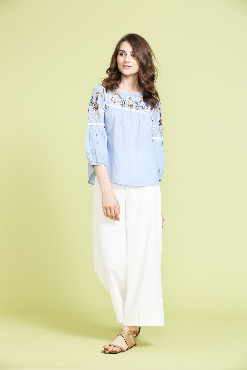Floral Spring Top