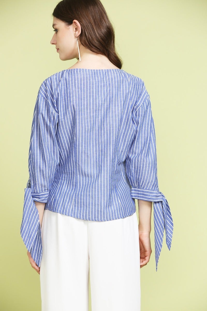 Vivid Knot Tie Top