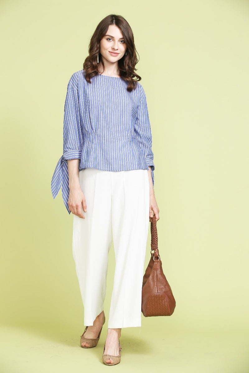 Vivid Knot Tie Top