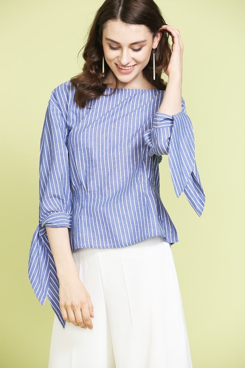 Vivid Knot Tie Top