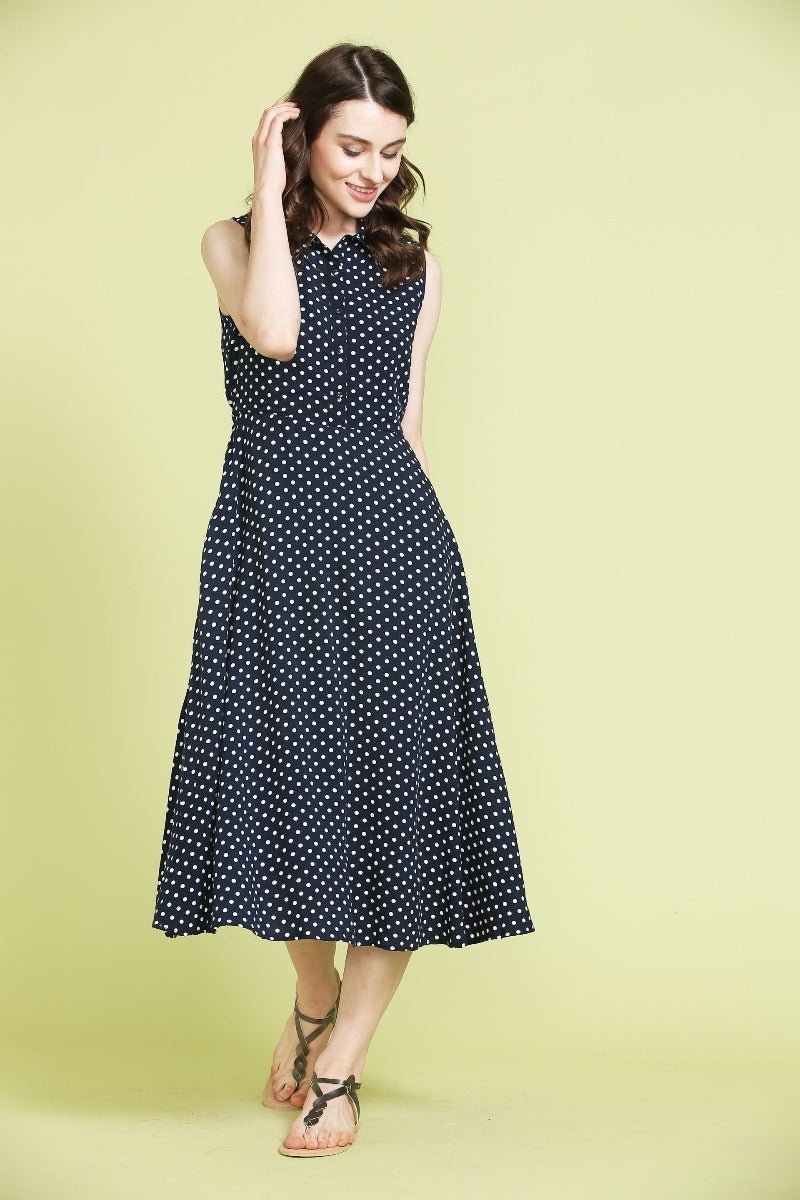 Retro Polka Dress