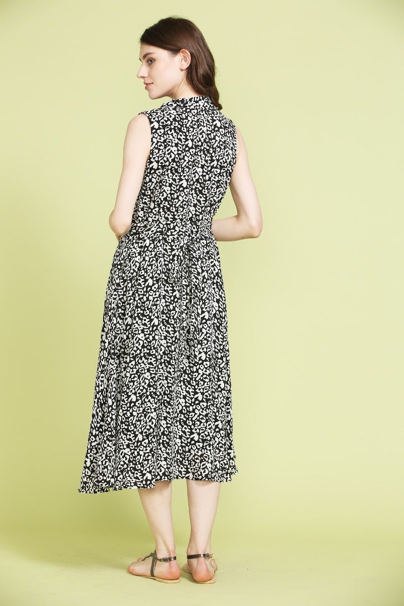 Vintage Printed Dress
