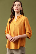 Gipsy Mango Solid Cotton Tunic