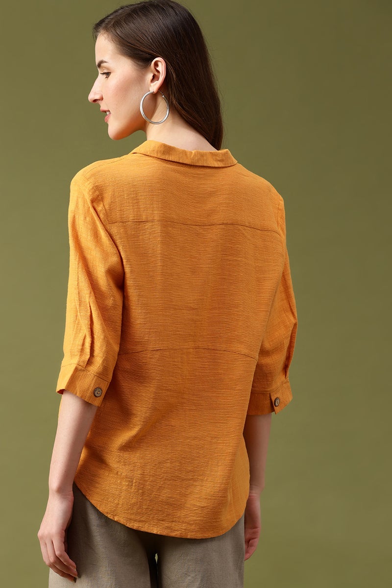 Gipsy Mango Solid Cotton Tunic