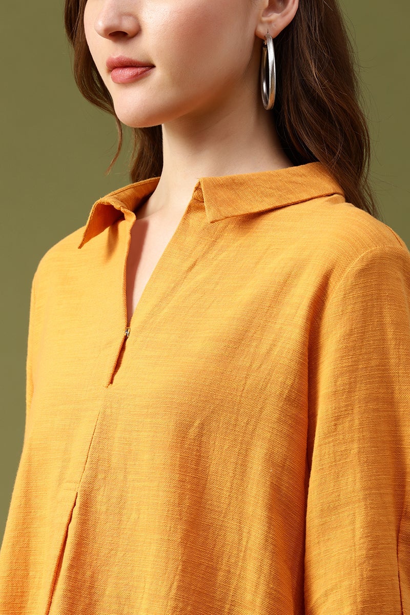Gipsy Mango Solid Cotton Tunic
